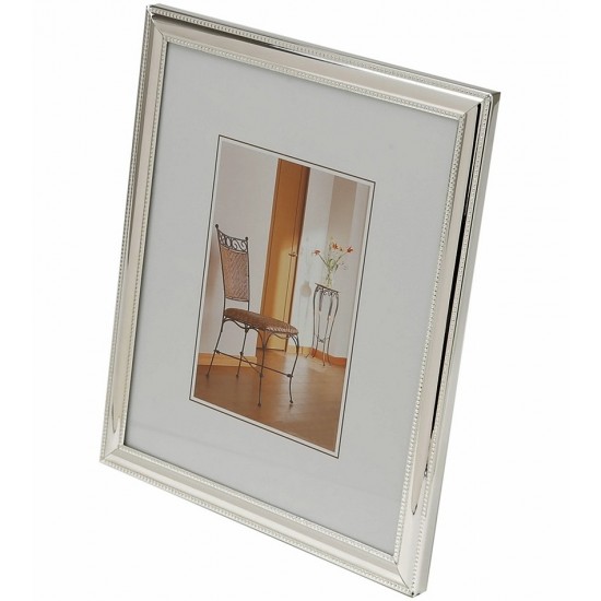 Porta Retrato 13 Por 18cm Aço Friso Prata Wolff